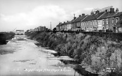 The Clyce And River c.1955, Highbridge
