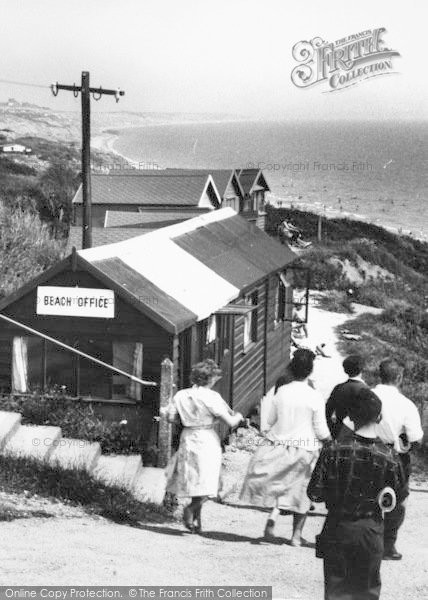 Photo of Highcliffe, Going To The Beach c.1960