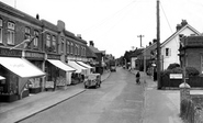 Lymington Road c.1955, Highcliffe