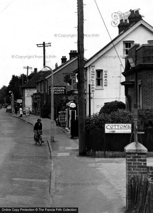Photo of Highcliffe, Lymington Road c.1955