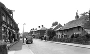 Lymington Road c.1955, Highcliffe