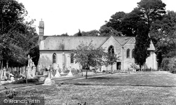 St Mark's Church c.1955, Highcliffe