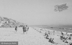 The Beach c.1950, Highcliffe