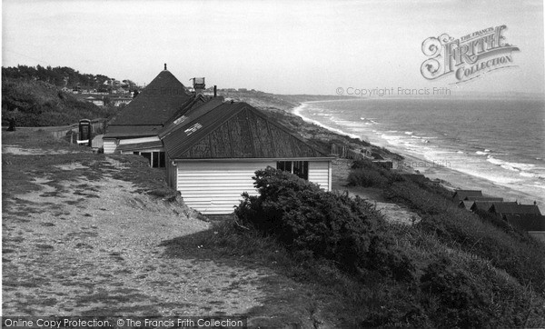 Photo of Highcliffe, The Cliffs And Beach Cafe c.1960