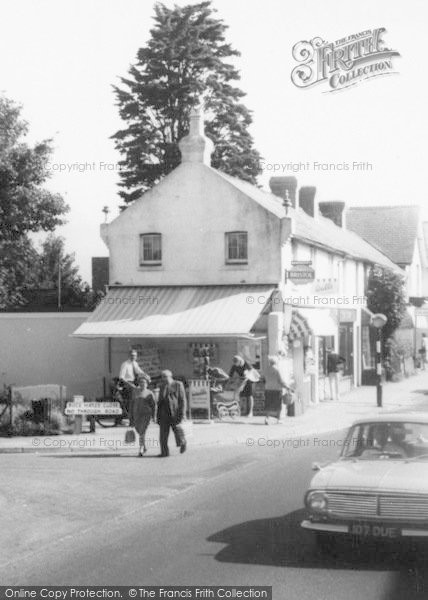 Photo of Highcliffe, The Corner Shop, Lymington Road c.1965
