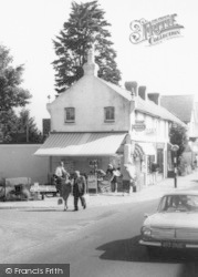 The Corner Shop, Lymington Road c.1965, Highcliffe