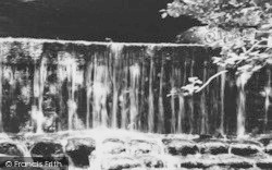 The Waterfall, Chewton Bunny Glen c.1960, Highcliffe