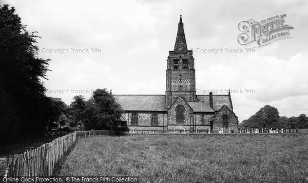 Photo of Higher Walton, Church Of St John The Evangelist c.1955