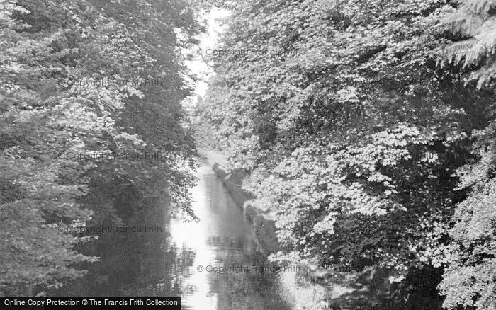 Photo of Higher Walton, The Canal By Walton Gardens c.1955