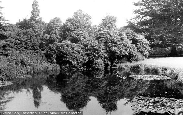 Photo of Higher Walton, Walton Gardens, The Lily Pond c.1955