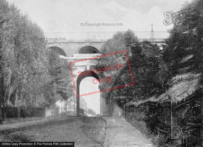 Photo of Highgate, Highgate Archway c.1895