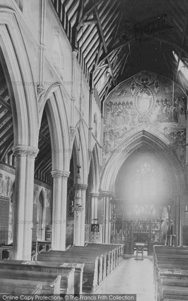Photo of Highnam, Church Interior c.1891