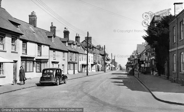 Photo of Highworth, High Street c.1955