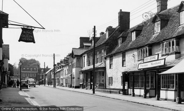 Photo of Highworth, High Street c.1955