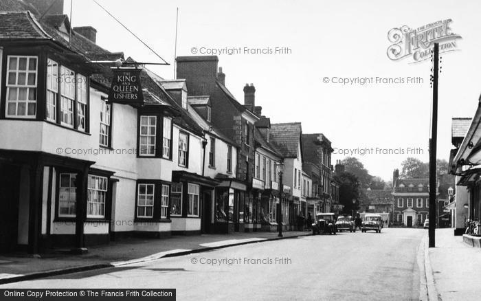 Photo of Highworth, High Street c.1955