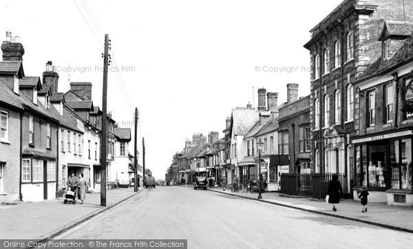 Photo of Highworth, High Street c.1955