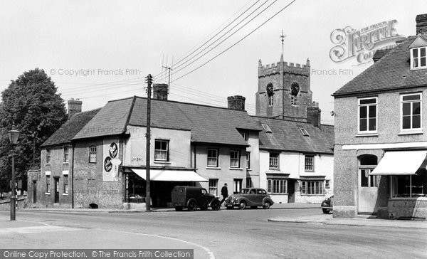 Photo of Highworth, St Michael's Church And High Street c.1955