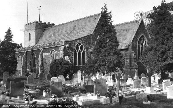 Photo of Hilgay, All Saints Church c.1955