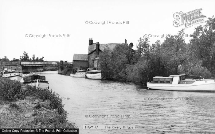 Photo of Hilgay, The River c.1960