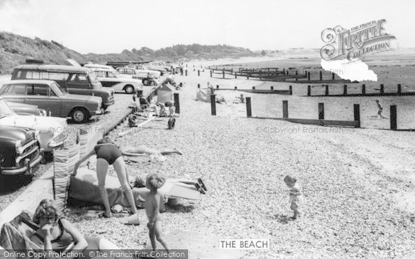 Photo of Hill Head, The Beach c.1965