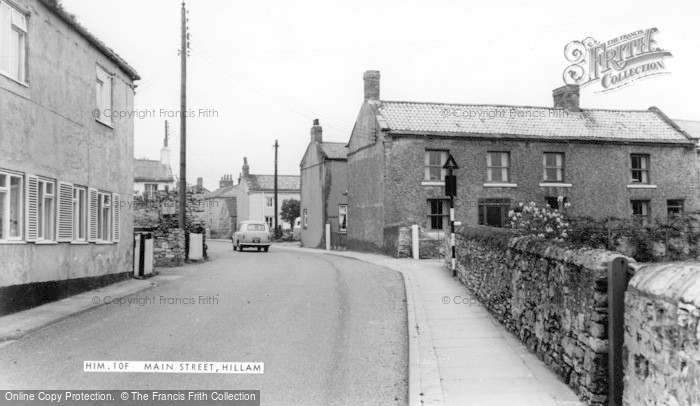 Photo of Hillam, Main Street c.1960