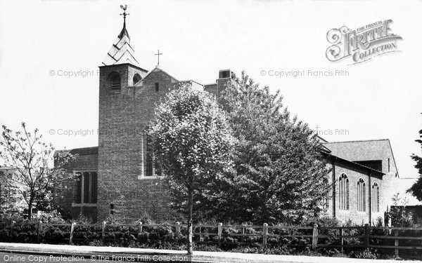 Photo of Hillingdon, All Saints Church c.1955
