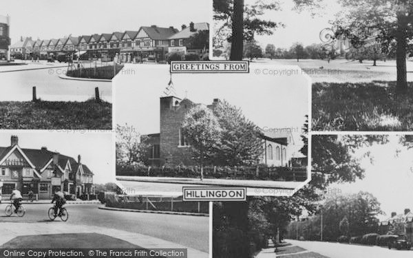 Photo of Hillingdon, Composite c.1955