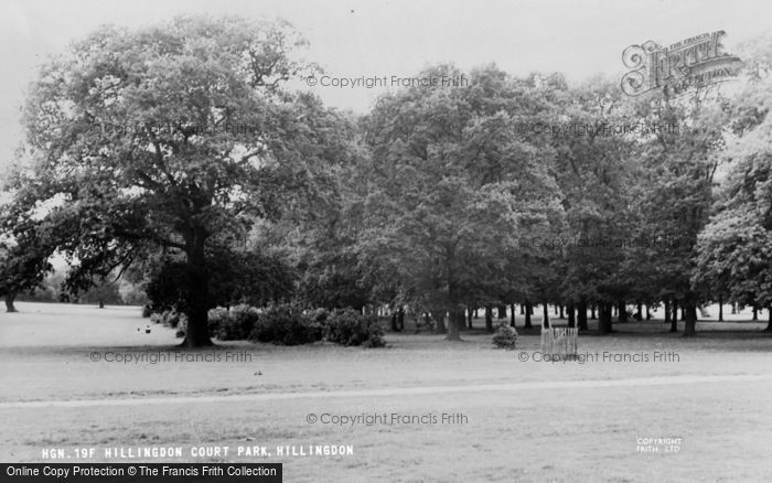 Photo of Hillingdon, Hillingdon Court Park c.1960