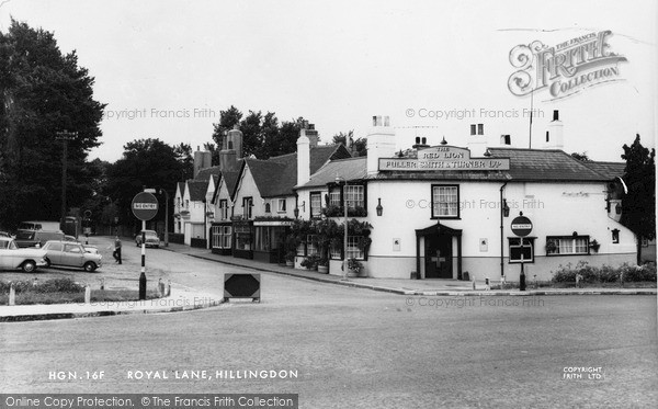 Photo of Hillingdon, Royal Lane c.1960