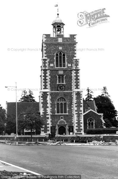 Photo of Hillingdon, St John's Parish Church c.1955