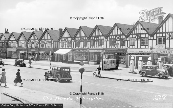 Photo of Hillingdon, The Parade c.1950
