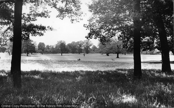 Photo of Hillingdon, The Park c.1955