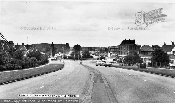 Photo of Hillingdon, Western Avenue c.1960