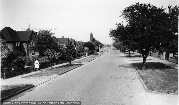 Photo of Hinchley Wood, Manor Road South c.1965