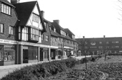 Station Approach c.1955, Hinchley Wood