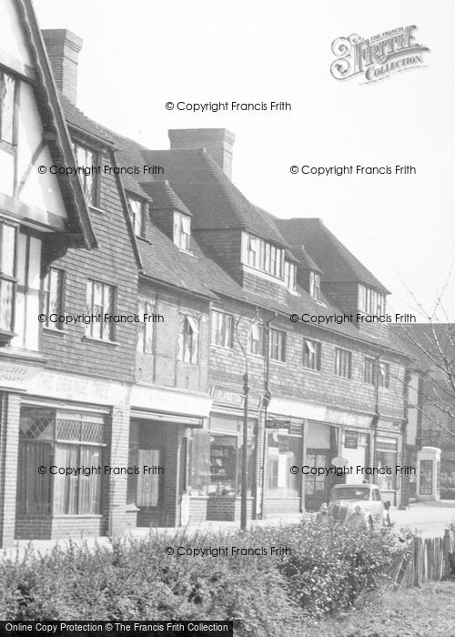 Photo of Hinchley Wood, The Shops, Station Approach c.1955
