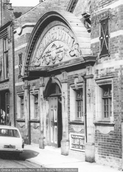Photo of Hinckley, Billiard Hall Entrance c.1965