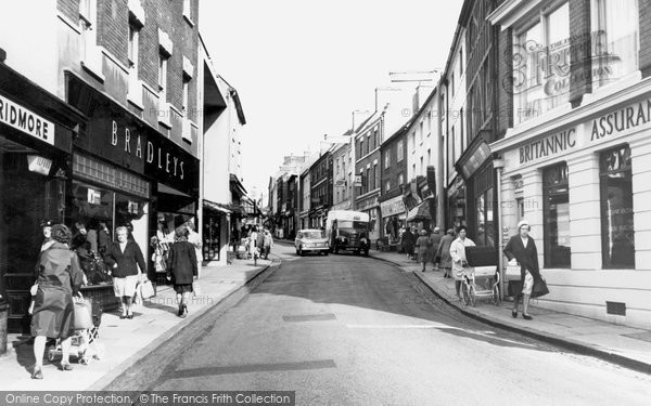 Photo of Hinckley, Castle Street 1964