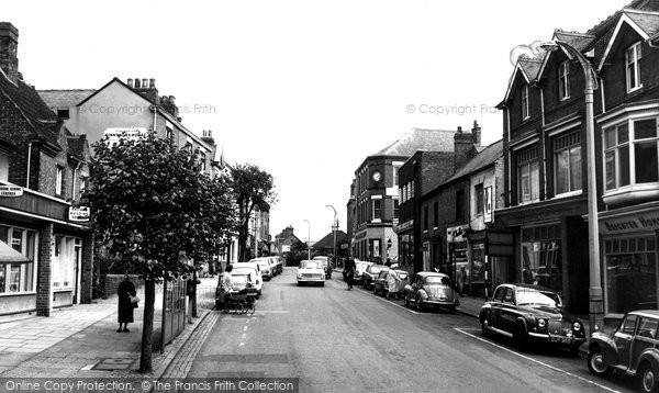 Photo of Hinckley, Castle Street c.1965