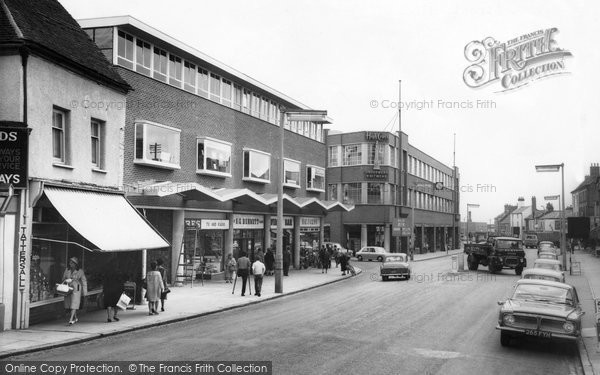 Photo of Hinckley, Regent Street c.1965