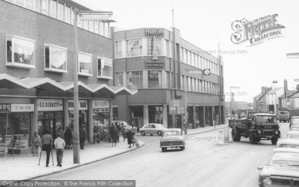 Photo of Hinckley, Shops, Regent Street c.1965