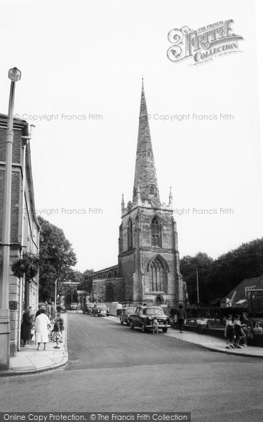 Photo of Hinckley, St Mary's Church c.1965