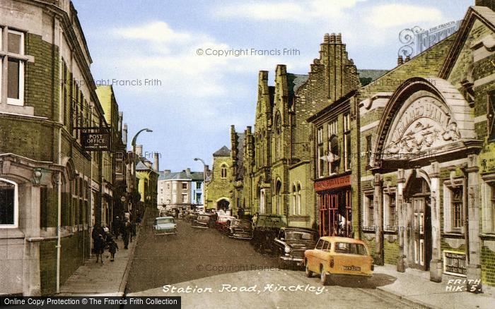 Photo of Hinckley, Station Road c.1965