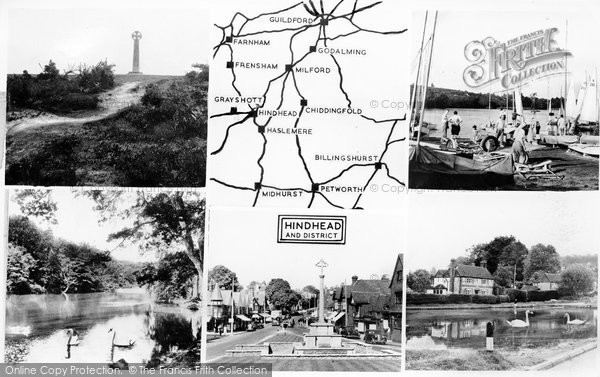 Photo of Hindhead, And District, Composite c.1960