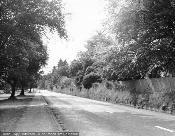 Photo of Hindhead, Churt Road c.1955