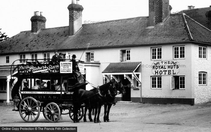 Photo of Hindhead, Coach And Horses 1906