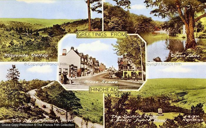 Photo of Hindhead, Composite c.1955