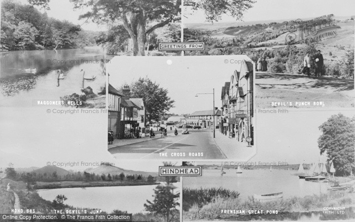 Photo of Hindhead, Composite c.1955