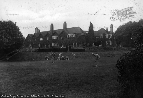 Photo of Hindhead, Croquet 1916