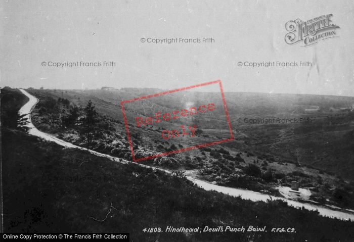 Photo of Hindhead, Devil's Punch Bowl 1898